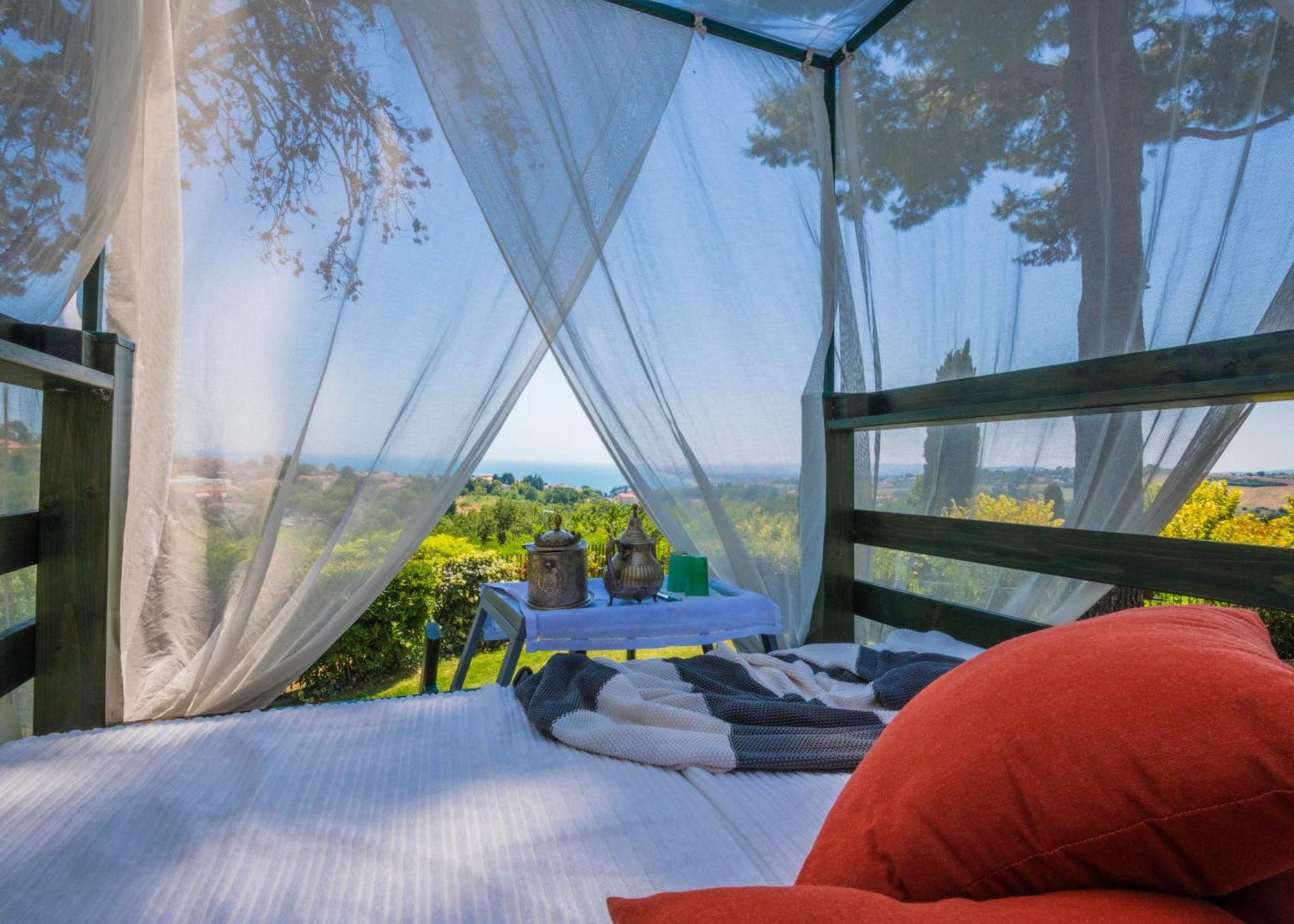 Bed and Breakfast Tra Gli Alberi E Il Mare Sirolo Zewnętrze zdjęcie